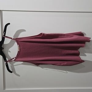 Moa moa backless open back tank new! Mauve size medium